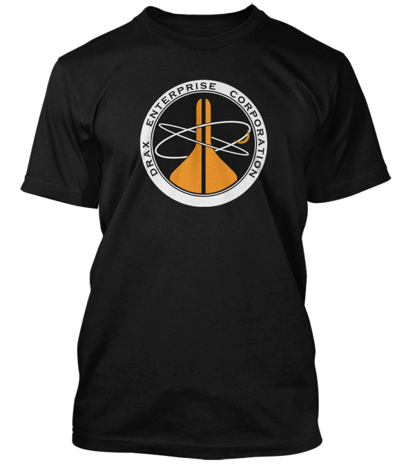 JAMES BOND Moonraker inspired DRAX ENTERPRISE CORP T-Shirt