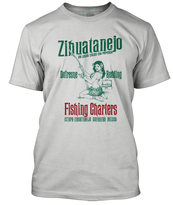 SHAWSHANK REDEMPTION inspired Zihuatanejo Fishing T-Shirt