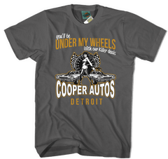 ALICE COOPER inspired UNDER MY WHEELS T-Shirt