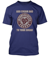 Beastie Boys inspired Intergalactic coffee inspired T-Shirt