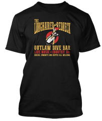 DAVID ALLAN COE inspired Long Haired Redneck T-Shirt
