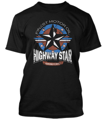 Deep Purple inspired Highway Star Motor Oil T-Shirt