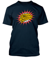 BATMAN Funny Feline Felonies inspired GOTHAM BOULEVARD OFFRAMP T-Shirt