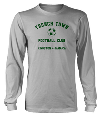 BOB MARLEY inspired TRENCH TOWN Football Club RINGER T-Shirt