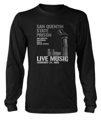 JOHNNY CASH inspired SAN QUENTIN T-Shirt