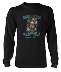 JOHNNY WINTER inspired CHEAP TEQUILA Texas T-Shirt