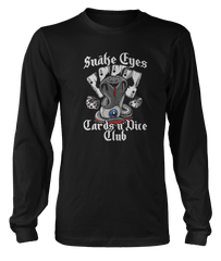 MOTORHEAD inspired ACE OF SPADES Snake Eyes Cards N Dice T-Shirt