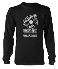 RAY CHARLES inspired BROTHER RAY RECORDS blue and soul T-Shirt