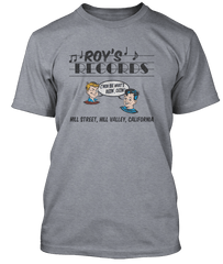 BACK TO THE FUTURE movie inspired ROYS RECORDS T-Shirt