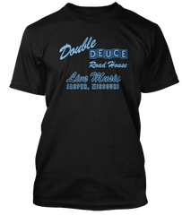 ROAD HOUSE inspired DOUBLE DEUCE Jeff Healey T-Shirt