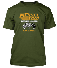 STAR WARS inspired KESSELL RUN MILLENNIUM FALCON T-Shirt