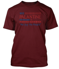 TAXI DRIVER inspired Robert de Niro VOTE PALANTINE movie T-Shirt