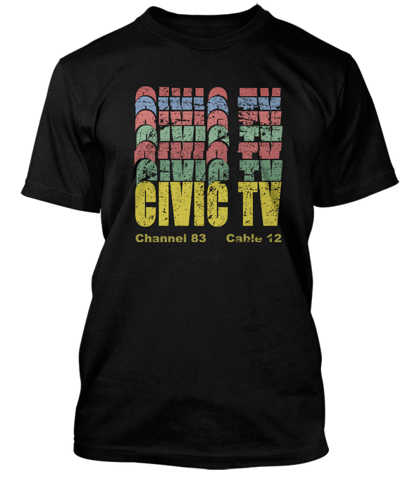 VIDEODROME movie inspired CIVIC TV T-Shirt