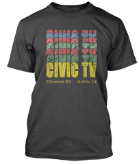VIDEODROME movie inspired CIVIC TV T-Shirt