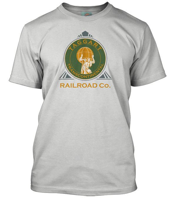 ATLAS SHRUGGED INSPIRED AYN RAND T-Shirt