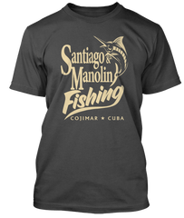 OLD MAN AND THE SEA inspired ERNEST HEMINGWAY T-Shirt