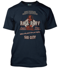 AC/DC inspired RIFF RAFF strip club Sin City T-Shirt