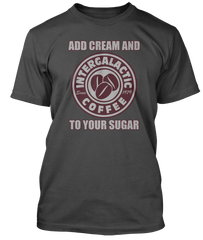 Beastie Boys inspired Intergalactic coffee inspired T-Shirt