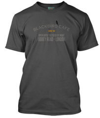 BEATLES inspired BLACKBIRD Cafe T-Shirt