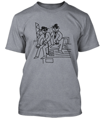 BLUES BROTHERS scribble MOVIE T-Shirt
