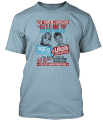 BATTLE OF BRITPOP Blur vs Oasis inspired T-Shirt