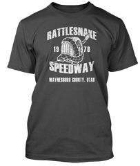 BRUCE SPRINGSTEEN inspired Promised Land Rattlesnake Speedway T-Shirt
