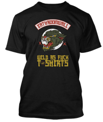 BATHROOMWALL Wild AF old school tattoo T-Shirt