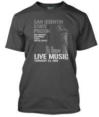 JOHNNY CASH inspired SAN QUENTIN T-Shirt