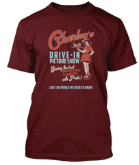 CHARLEY PRIDE inspired BURGER AND FRIES T-Shirt