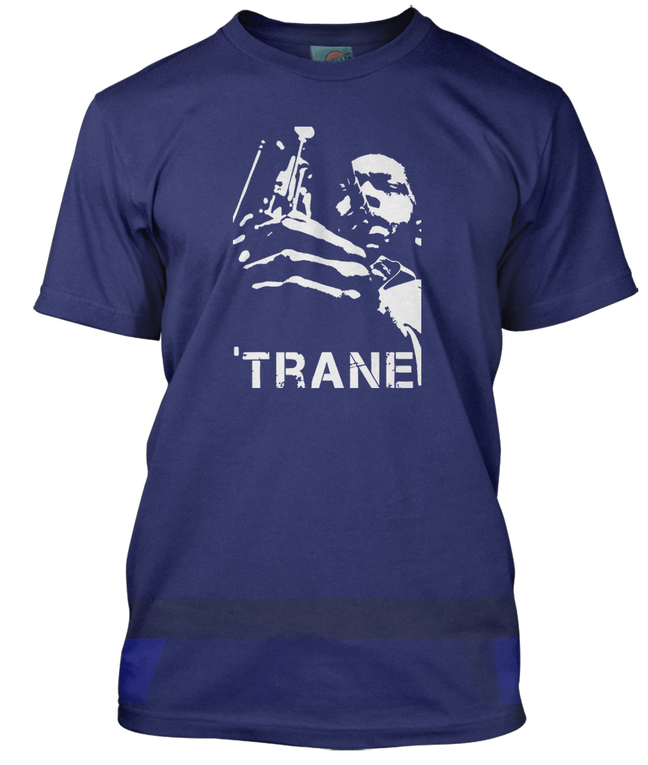 John Coltrane inspired T-Shirt | bathroomwall
