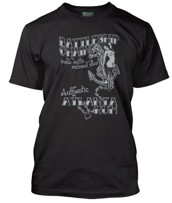 GEORGIA SATELLITES inspired BATTLESHIP CHAINS T-Shirt
