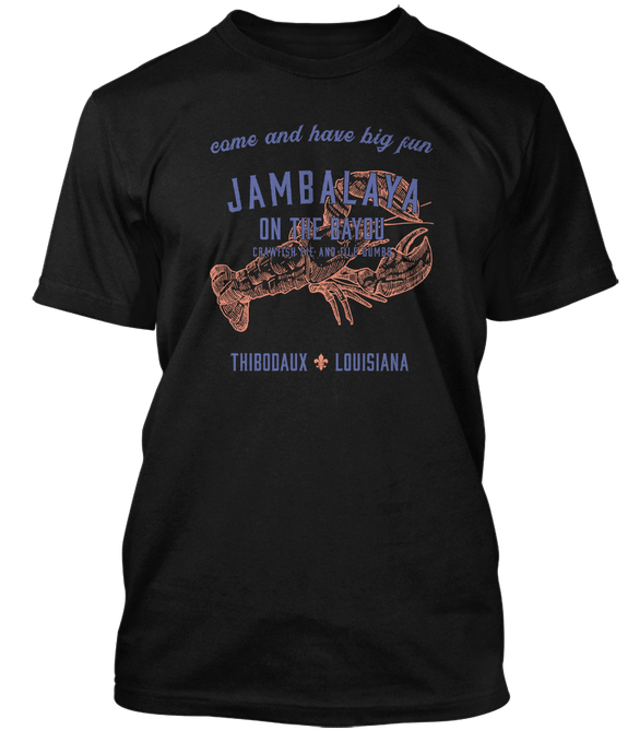 HANK WILLIAMS inspired JAMBALAYA (ON THE BAYOU) T-Shirt