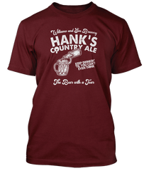HANK WILLIAMS inspired THERES A TEAR IN MY BEER T-Shirt