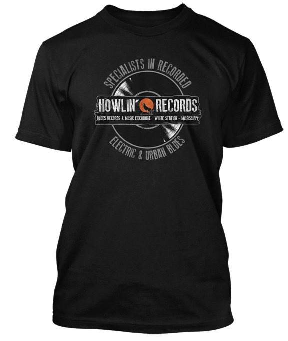 HOWLIN WOLF Howlin Records Blues inspired T-Shirt