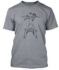 JAWS scribble MOVIE T-Shirt