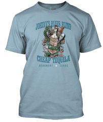JOHNNY WINTER inspired CHEAP TEQUILA Texas T-Shirt
