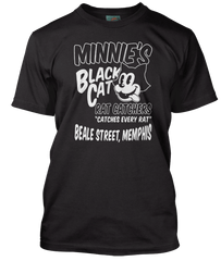 MEMPHIS MINNIE inspired BLACK CAT BLUES T-Shirt