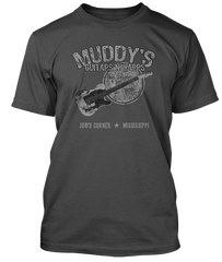 MUDDY WATERS inspired Guitars N Harps Blues T-Shirt