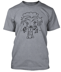 PLATOON scribble MOVIE T-Shirt
