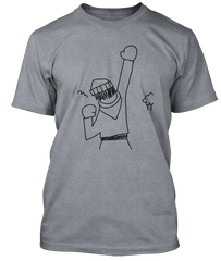 ROCKY scribble MOVIE T-Shirt