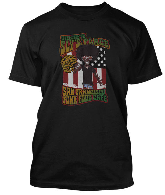 Sly and the Family Stone Slys Funk Food inspired T-Shirt