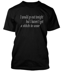 Smiths inspired This Charming Man Lyrics T-Shirt