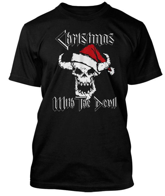 SPINAL TAP inspired CHRISTMAS WITH THE DEVIL T-Shirt