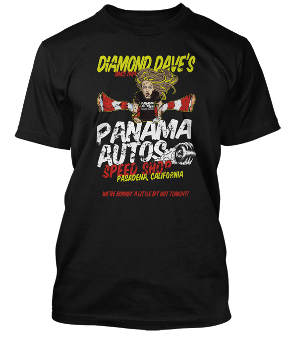 VAN HALEN David Lee Roth inspired PANAMA T-Shirt