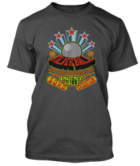 Who inspired Pinball Wizard Silver Ball Amusement Hall T-Shirt