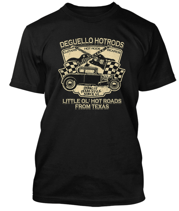 ZZ Top Deguello Hot Rods Billy Gibbons inspired T-Shirt