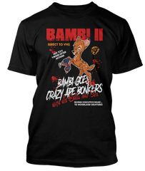 YOUNG ONES inspired BAMBI Disney Nasty TV T-Shirt