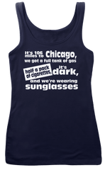 BLUES BROTHERS IT'S 106 MILES TO CHICAGO inspired T-Shirt