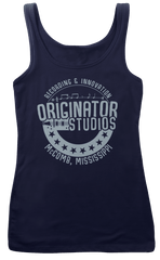BO DIDDLEY inspired ORIGINATOR Studios blue T-Shirt