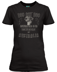 AC/DC inspired DOG EAT DOG T-Shirt